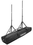On Stage SSP7950 Tripod Speaker Stand Package with Bag Front View